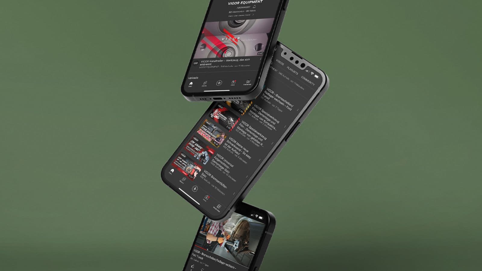 Offline Online Multichannel Film und Foto